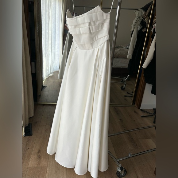 Sau Lee Heidi gown ivory size 4/6 - Picture 3 of 7